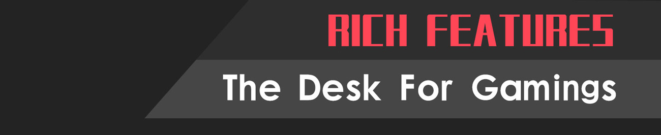 Large PC Computer Gaming Desk